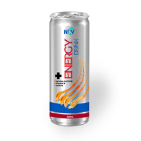 Nieuwe aanvoer 250ml blikjes natuurlijke magere, koolhydraatarme, HACCP-gecertificeerde energiedrankjes met gemengde fruitsmaak - Groothandel NPV merk Vietnam