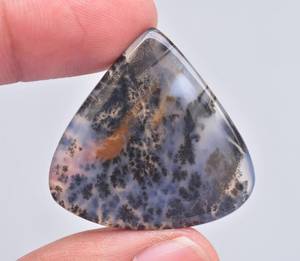 Turkish Dendritic Agate Cabochon Turkish Dendritic Agate Gemstone Natural Flower Dendrite Opal Loose Gemstone Cabochon - Product Image 5