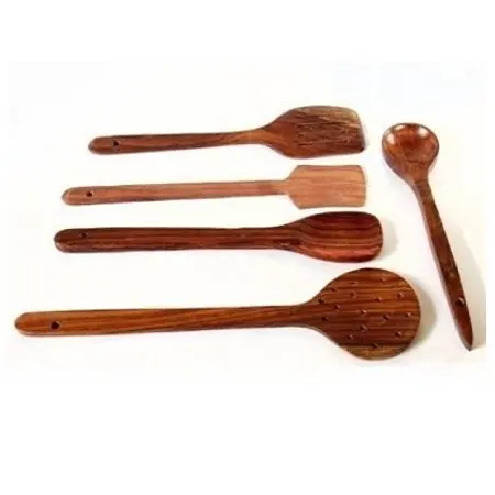 Wooden Kitchen Spatula Spoon Cooking Tools Utensils Set For Dinnerware Spoon Set At Wholesale Prices
