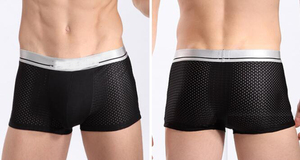 Calzoncillos bóxer clásicos de malla para hombre, OEM, gran venta, los mejores. - Product Image 2