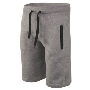 Shorts en molleton de coton pour hommes, pour l'été, le sport, l'entraînement, le jogging, les activités décontractées, la course à pied, confortables, avec cordon de serrage à la taille, séchage rapide, grande taille - Product Image 1