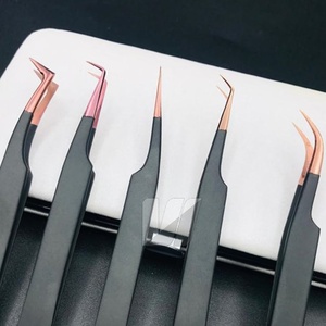 แหนบต่อขนตาสแตนเลสอเนกประสงค์แบบญี่ปุ่นคุณภาพสูงปรับแต่งโลโก้ได้ตามต้องการ - Product Image 6