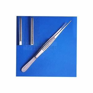 Pinzas Quirúrgicas DeBakey para Tejidos, de Acero Inoxidable, Manuales, con Certificación CE e ISO - Product Image 1