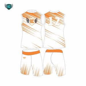 Ensemble maillot et short sans manches sublimés personnalisés, vêtements de sport rouge marine, uniforme d'entraînement, vêtements de sport respirants à séchage rapide - Product Image 4