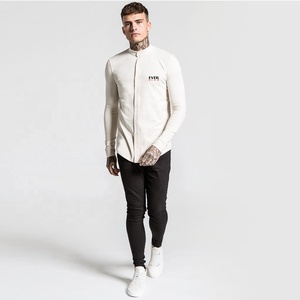 Full sleeves O-neck Customize Logo High Quality Sports <b>Shirt</b> for <b>Man</b> - Product Image 2