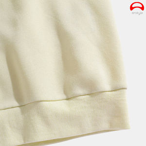 เสื้อฮู้ดของผู้ชายเสื้อฮู้ดพิมพ์ลายโลโก้แบบกำหนดเองขนาด6XL เรียบย้อมด้วยเทคนิคพัฟ - Product Image 5