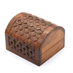 Neues Design Holz Natur Geschenk Schmuck Aufbewahrung sbox Holz Schmucks cha tulle Dekorative Ornament und Geschenk Aufbewahrung koffer