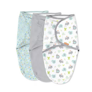 Wholesale Price CPSC Certified 100% Organic Cotton Adjustable Swaddle Wrap Infant Wrap - Product Image 1