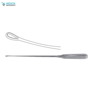 Sims-curete uterino, instrumentos ginaecológicos, Romo, mazo, 35 cm/ancho, 40 mm - Product Image 3