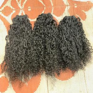 Paquetes de extensiones de cabello humano virgen Remy recto natural del sur de la India - Product Image 1