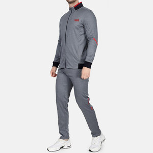 Latest Design Men's Cotton Sweat Suits Quick Dry Jogging Pants & Hoodie Two Piece Tracksuit Set - Product Image 2