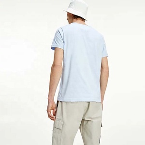 Camisetas Lisas para Hombre, Paquete de 5, Manga Corta, Cuello Redondo, Transpirables, de Secado Rápido, de Algodón, para Gimnasio, Correr, Entrenamiento, 220g - Product Image 3
