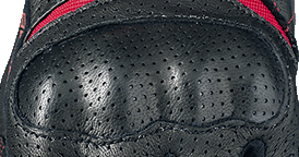 Gants de moto en cuir véritable Gants de moto de protection pour hommes Gants de moto de course Hawker - Product Image 4