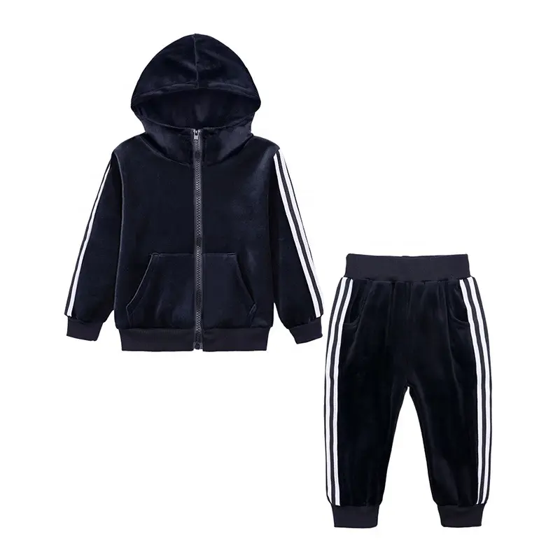 남자 양털 주문 로고 면 2021 tracksuit 아이 무거운 tracksuit 를 위한 아이 tracksuit