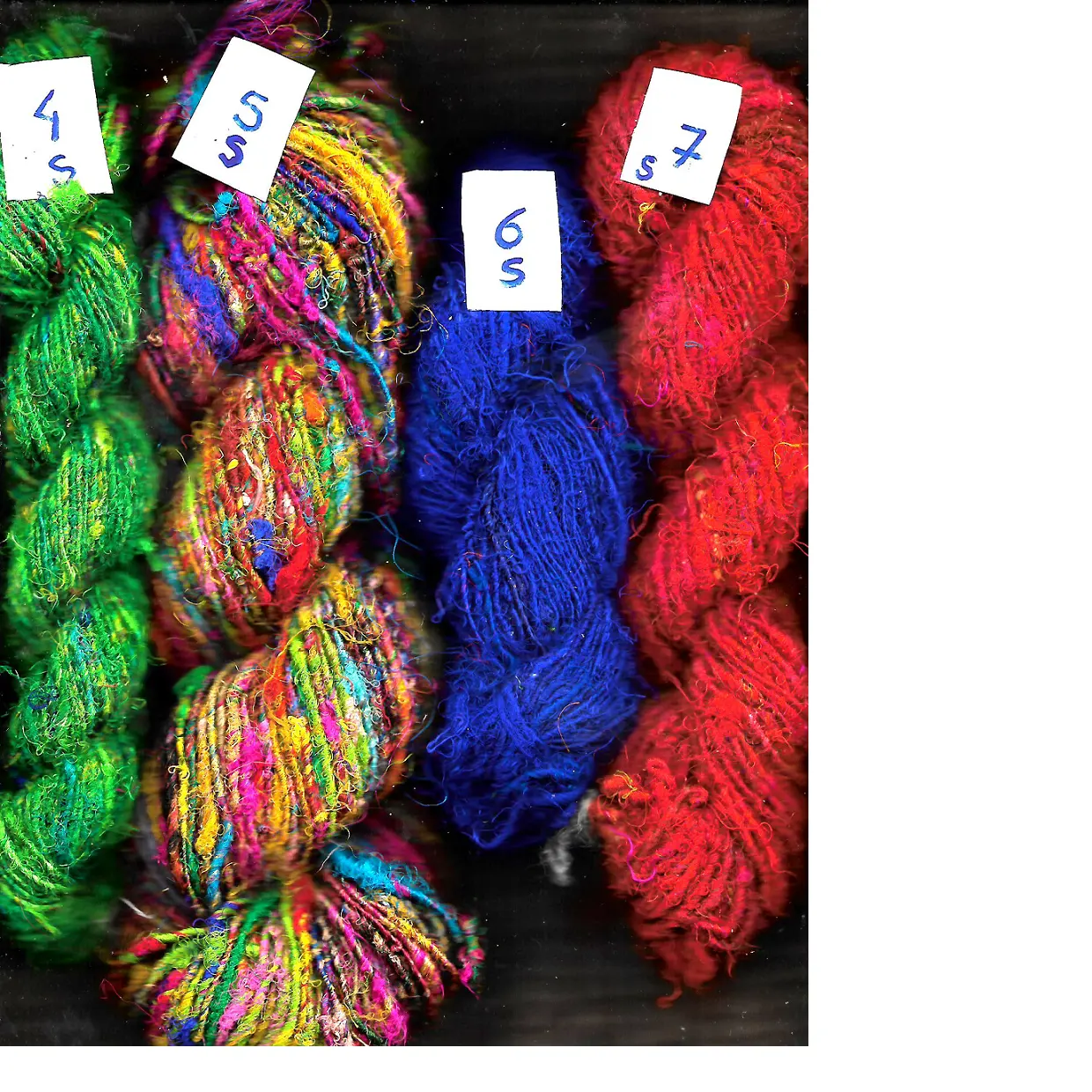 Sari Silk Recycled Knitting Yarns