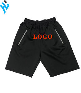 กางเกงกีฬาขาสั้นเอวยางยืดสำหรับผู้ชาย,กางเกงลำลองผู้ชายทรงหลวมพร้อมกระเป๋าโลโก้ที่กำหนดเองสำหรับฤดูร้อน - Product Image 2