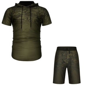 Ensemble cadeaux à manches courtes pour garçons, tenue décontractée, slim fit, de sport, vente en gros, été, - Product Image 3