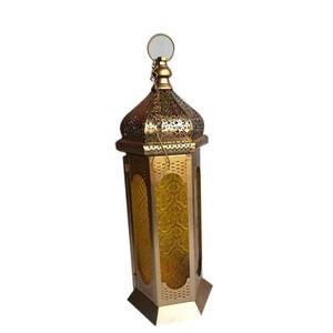 Linterna marroquí de hierro hecha a mano para decoración navideña interior y exterior, nueva decoración del hogar, estilo de boda, otros candelabros, velas - Product Image 4