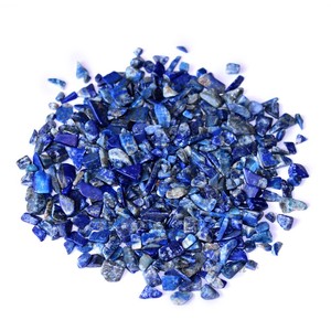 Natural Gemstone Lapis Lazuli <b>Chips</b> Healing Home Decoration Stone - Product Image 1