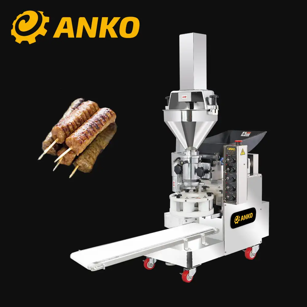 ANKO 고용량 전기 스테인레스 스틸 냉동 케밥 만드는 기계
