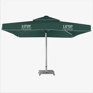 Son tasarım yüksek kalite su geçirmez büyük bahçe şemsiyeleri açık şemsiye singapur