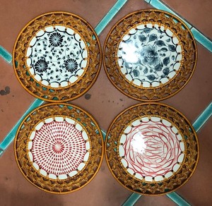 Wicker Rattan <b>coaster</b> with <b>Ceramic</b> From Vietnam Cheap Price - Product Image 2