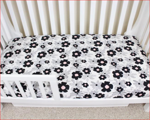 Sábana de algodón 100% orgánico para cuna de bebé, precio más bajo, venta al por mayor, nuevo diseño - Product Image 3