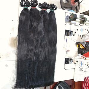 VIET NAM CHEVEUX HUMAINS REMY CHEVEUX SOYEUX DROIT 4 "->40" SLING, LISSE, DOUX - Product Image 4