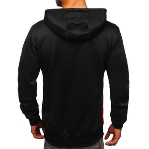 Sudadera con capucha para hombre, de algodón y poliéster, con Logo personalizado, calidad alta, OEM - Product Image 4