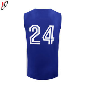 Maillots de basket-ball réversibles personnalisés pour hommes, respirant et dernier modèle, vente en gros d'uniformes grande taille bon marché avec broderie - Product Image 5