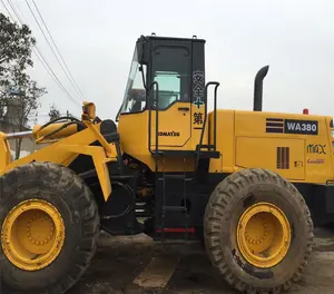 Sử Dụng Komatsu WA380-3 Bánh Xe Tải Komatsu Loader WA380 Gốc Từ Nhật Bản