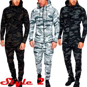 Survêtement d'hiver pour homme en molleton de coton épais, vêtements de sport personnalisés avec impression OEM, haute qualité, nouveau design, confortable et uni - Product Image 5