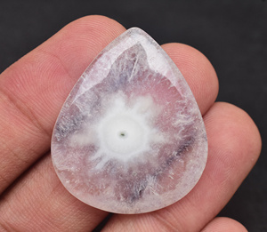 Solar Moss Agate Cabochon Unique Solar Agate Loose Gemstone Cabochon Wholesale Lot - Product Image 5