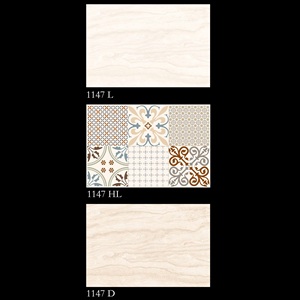 Carreau de porcelaine moderne en céramique carbone mat terrazzo 30x45cm - Product Image 6