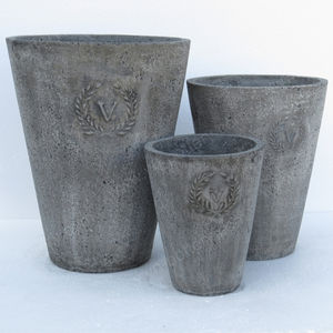 Modern GRC Flower Pots/ Indoor Outdoor Planters / Home & Garden [ Wholesale] Eco-Friendly Lightweight - Product Image 1