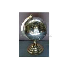 Globo terráqueo moderno de aluminio, Decoración de mesa, globo terráqueo de tamaño pequeño, organizador de mesa, novedad - Product Image 3