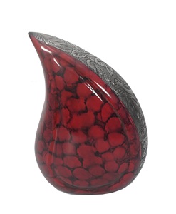 Urna Funeraria Americana de Metal en Forma de Lágrima con Acabado Colorido para Guardar Cenizas de Adultos, Mejor Precio, Gran Venta - Product Image 5