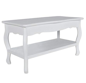 Mesa de centro de madera moderna Shabby Chic con altura ajustable y tamaño personalizado Garantía de 3 años para uso doméstico en la sala de estar - Product Image 3