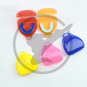 OEM ODM new design lip cover football mouth guard/mouth piece/gum shield sialkot pakistan - Product Image 1