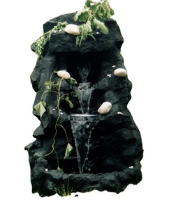 Knt Bán Buôn Lớn Trang Trí Sợi Thủy Tinh Rock Thác Nước Và Đài Phun Nước Nhảy Múa Ngoài Trời Đài Phun Nước Để Bán - Product Image 1