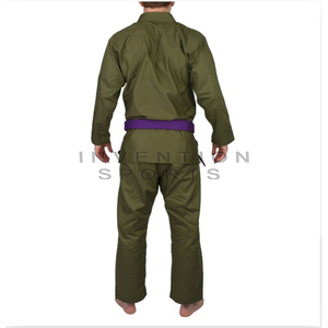 ชุดกิโมโน JJ GI แบบบราซิลเลียน Jitsu, ชุดผ้าคอตตอนเย็บเสริมและหดตัวน้ำหนักเบาและทนทาน - Product Image 4