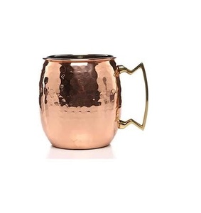 <b>Copper</b> <b>Mug</b> with Polished Home Use for with Drinkware Use Small Size and Tabletop Drinkware <b>Mugs</b> at Best Price - Product Image 2