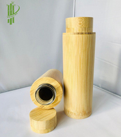 Botella de agua al vacío de bambú, taza de vacío de bambú, almacenamiento resistente al calor, de madera de bambú, 2022, venta al por mayor