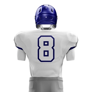 Personnalisation gratuite, maillot de football américain durable en maille tricotée, graphiques imprimés, short à séchage rapide, pantalon d'entraînement - Product Image 3