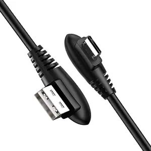 APPACS Nieuwe Stijl Hoge Snelheid type c Charge Sync Cable 2.4 Amp 90 Deg Micro Usb-kabel voor iphone