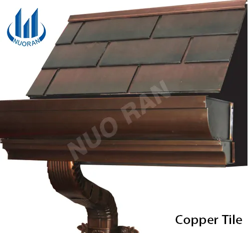 Garden Decoration Copper Downspouts for gutters