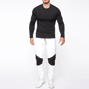 High Quality Men's Body Fit Slim Fit Active Gym Tracksuit Men's Pullover Active Sweatsuit - Product Image 6