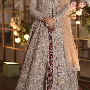 ชุดเจ้าสาวสวยอินเทรนด์-ชุดอินเดีย/ปากีสถานประดับด้วยลูกปัดแก้วคริสตัลงานหินสำหรับงานแต่งงาน = 2020 - Product Image 1