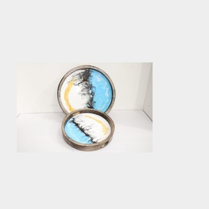 Latest Design <b>Wood</b> Plate for Dinnerware Use with Printed <b>butterfly</b> Design Customized Size <b>Wood</b> Plate for Kitchen Use - Product Image 4