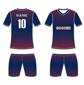 Best Quality Sublimation Soccer Uniform 100% Polyester Club Soccer Uniform - Product Image 4